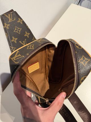 Riñonera Louis Vuitton Marrón Monogram
