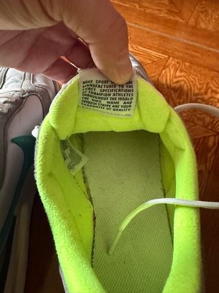 Zapatillas Nike Talla 43 Gris y Verde