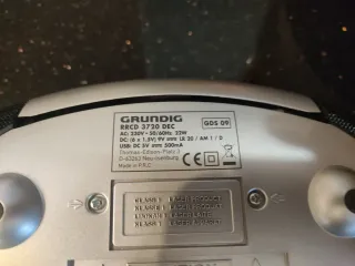 Radio CD Cassette Grundig