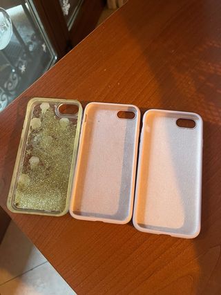 Cover iPhone 6/7/8 Harry Potter + 2 Cover Rosa