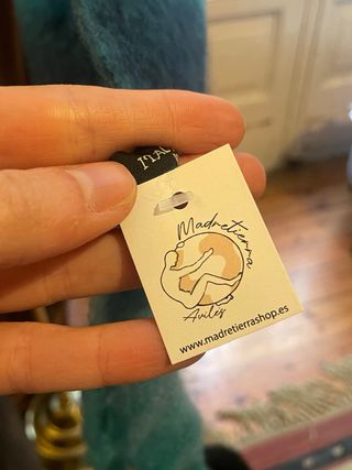 Bufanda Echarpe Azul y Turquesa