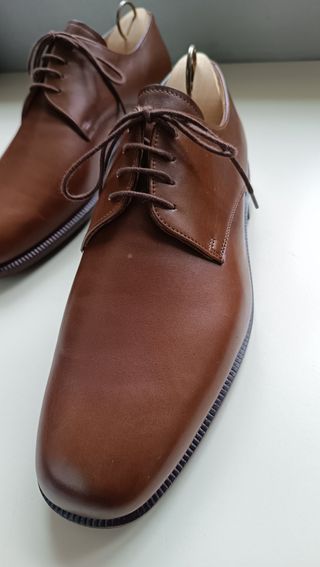 Bally Scarpe Derby Pelle Marrone 41.5