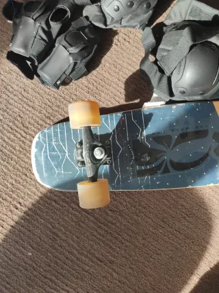 Longboard Tijuana con protecciones