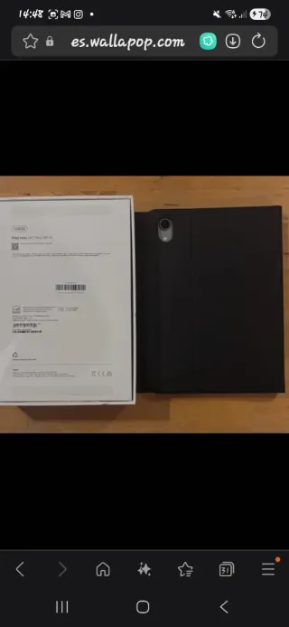 iPad Mini gris con Teclado