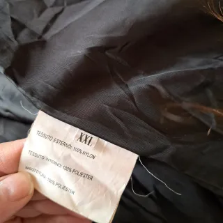Piumino donna nero taglia XXL