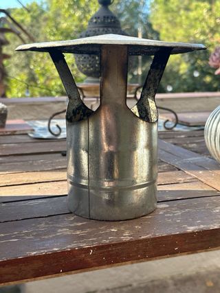 Tubos y codo chimenea + sombrero