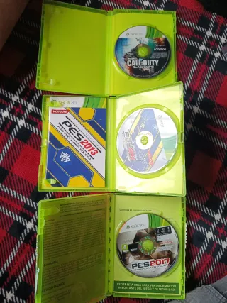 Lote 3 Juegos Xbox 360: PES 2013, COD, PES 2017