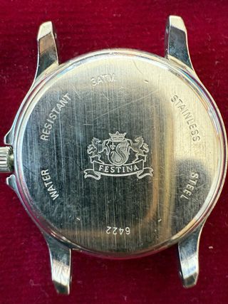 Festina Reloj de Cuarzo Dorado y Blanco