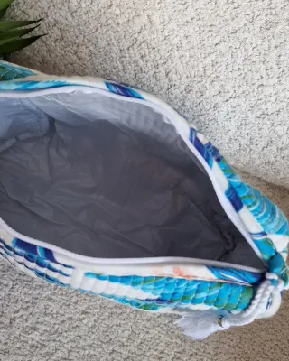 Neceser tela india estampado floral