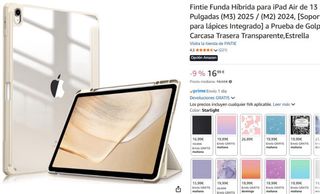 Apple iPad Air 13 M2 Blanco Estrella