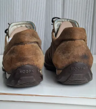 Zapatos Hogan Marrones con Cordones