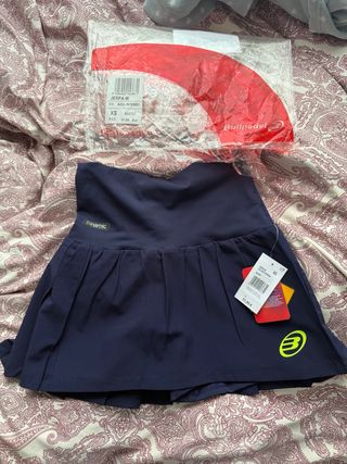 Falda Bullpadel Azul Marino Talla XS