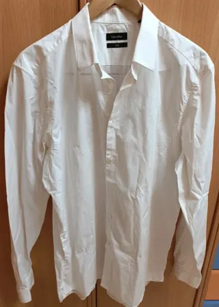 Camisa Calvin Klein Blanca Talla 43