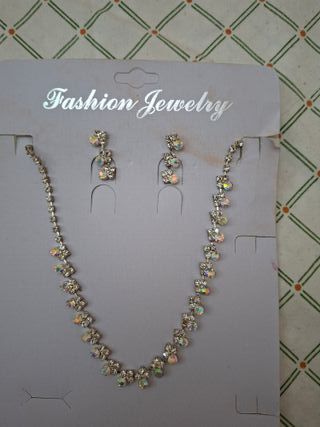 Set Collana e Orecchini Brillanti