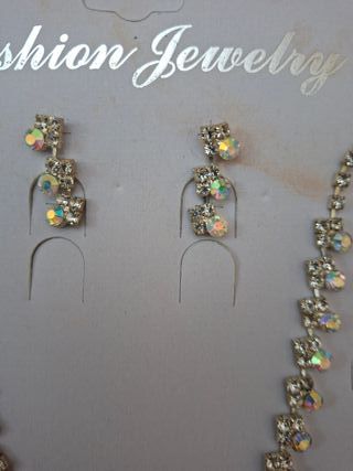 Set Collana e Orecchini Brillanti