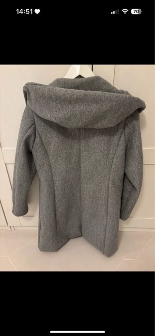 Abrigo mujer gris
