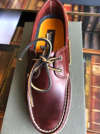 Náuticos nuevos hombre Timberland Marrón/Rojo Tal