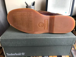 Náuticos nuevos hombre Timberland Marrón/Rojo Tal