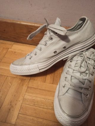 Zapatillas Converse Talla 39 Gris/Blanco