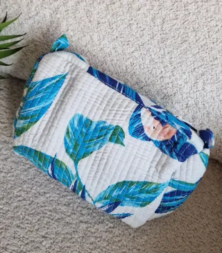 Neceser tela pintiras India 17x16x10cm