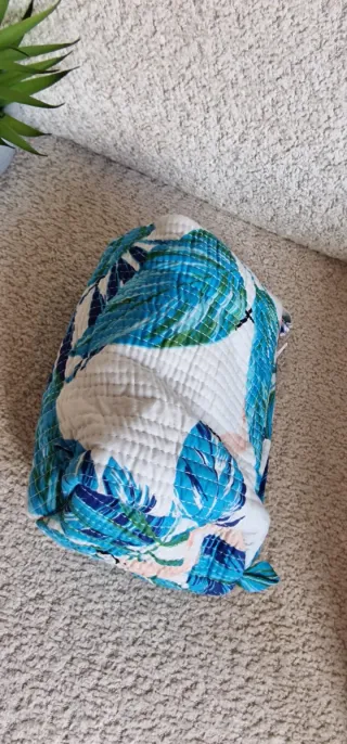 Neceser tela pintiras India 17x16x10cm