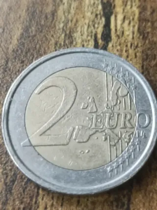 Moneda 2 euros Italia 2002 Dante Alighieri