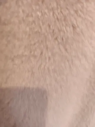 Abrigo de pelo rosa nuevo