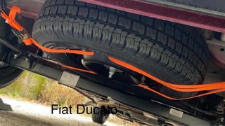 Portaruota di scorta Fiat Ducato