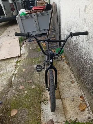 Bicicleta BMX Cromoly Negra