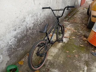 Bicicleta BMX Cromoly Negra