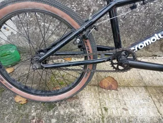 Bicicleta BMX Cromoly Negra