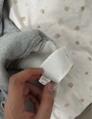 Chaqueta Nike Gris con Cremallera