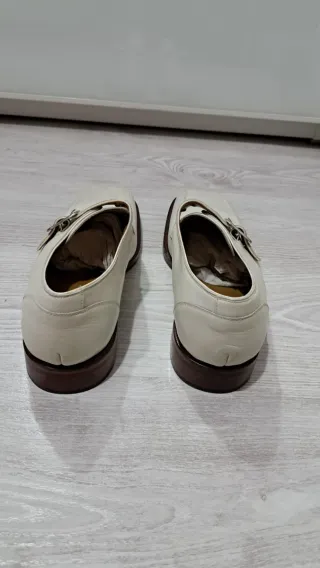 Mocasines Plusman Talla 45 Color Crema