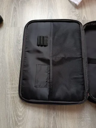 Maletín negro para portátil