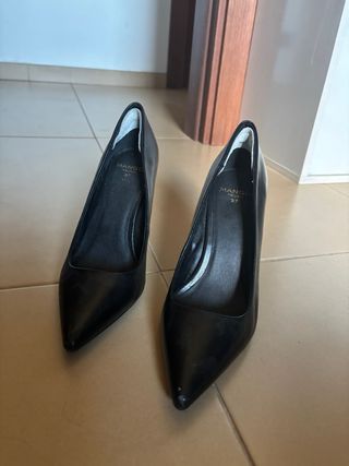 Zapatos de tacón Mango negros talla 37