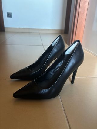 Zapatos de tacón Mango negros talla 37