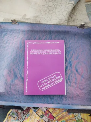 Juego de mesa artesano Paral.lel