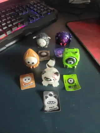 5 Figuras Coleccionables Freak Marbles