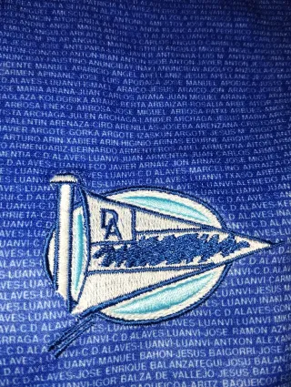 Camiseta Alavés 2001 Talla XXL