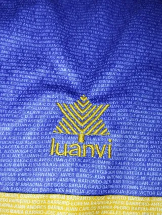 Camiseta Alavés 2001 Talla XXL