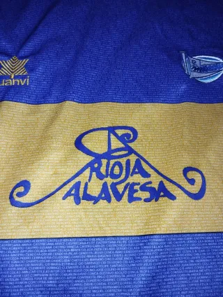 Camiseta Alavés 2001 Talla XXL