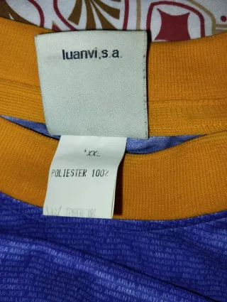 Camiseta Alavés 2001 Talla XXL