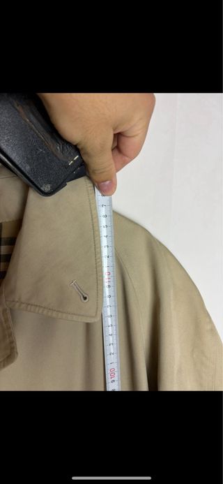 Gabardina Burberry Vintage Beige Multicolor