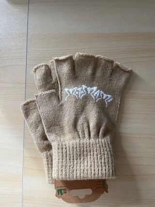 Guantes sin dedo Motomami Rosalía Beige