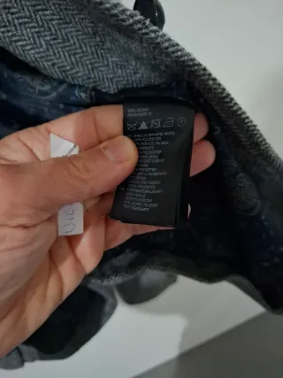 Giacca donna H&M spigata grigia