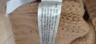 Jersey lana Zara marrón