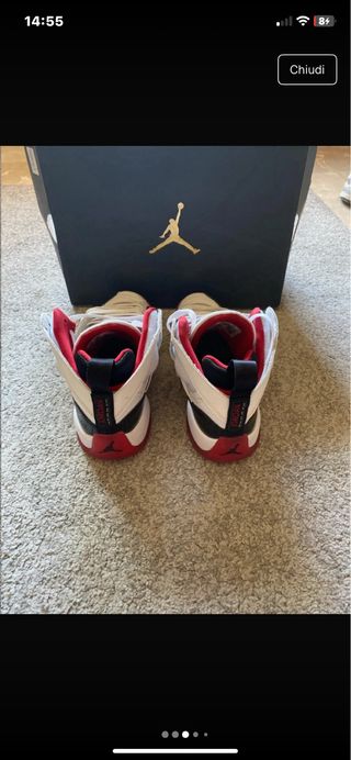 Scarpe Jordan Two Trey Rosse