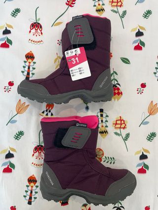 Botas de nieve Quechua niña talla 31