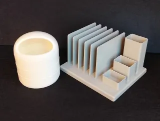 Set organizer scrivania vintage