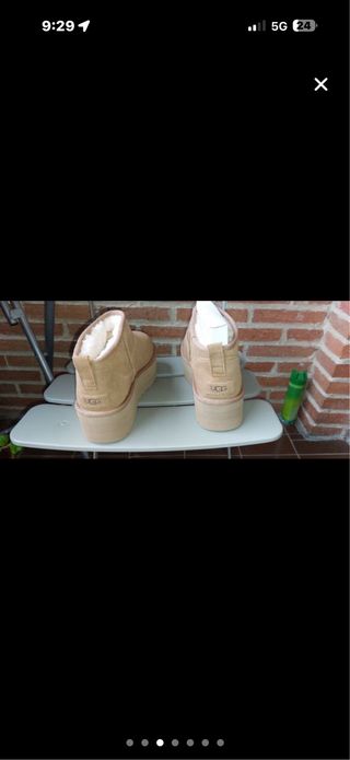 Stivali UGG Classic Ultra Mini Marrone con Piattaforma